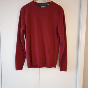 Ted Baker Red Speckled Pullover Size 3